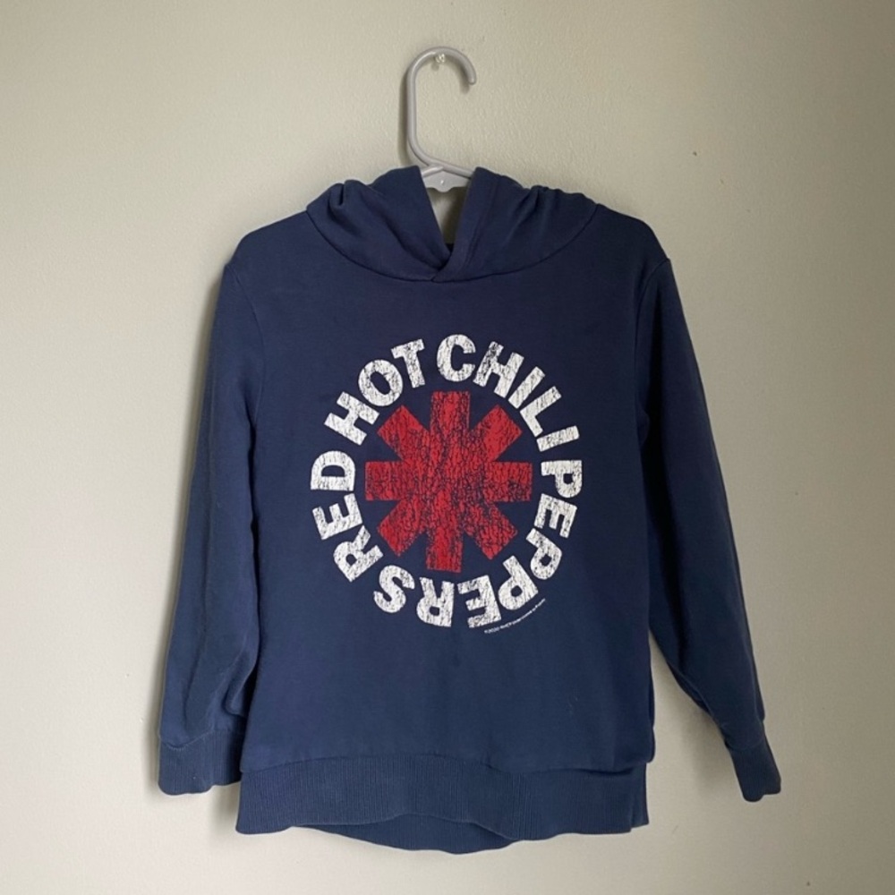5T Boys Graphic Band Hoodie Sweater